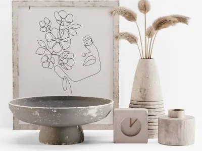 Decorative Set 05 3D model