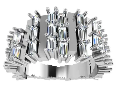 Luxury Ring 4791 3D print model
