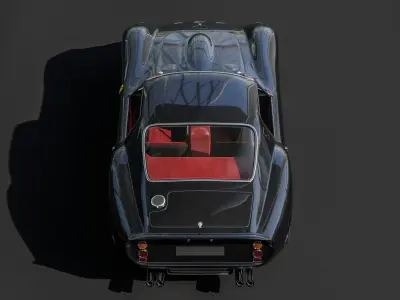 Ferrari 250 GTO - The Greatest Ferrari Ever Made Low-poly 3D model