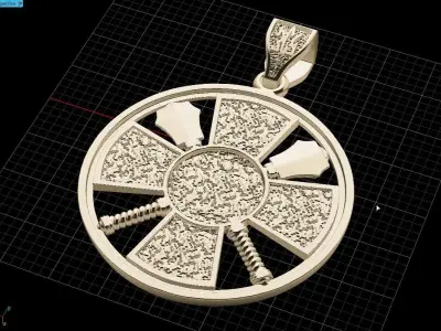 Ukranian Army Emblems 3D print model