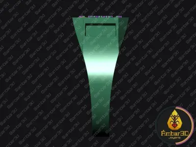 Valiant Defender National Police of Colombia Commemorative Ring 3D print model