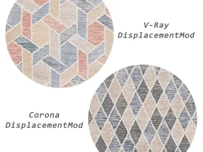 Rugs No 554 Low-poly 3D model