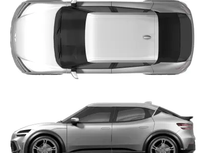 Genesis GV60 2023 3D model