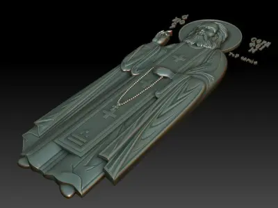 Seraphim of Sarov 3D model