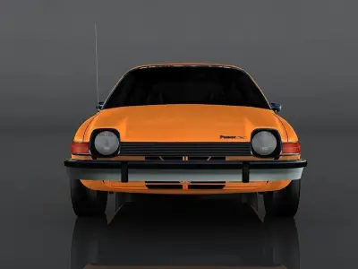 AMC Pacer X Low-poly 3D model