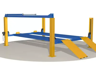 Car Lift R2  3D model