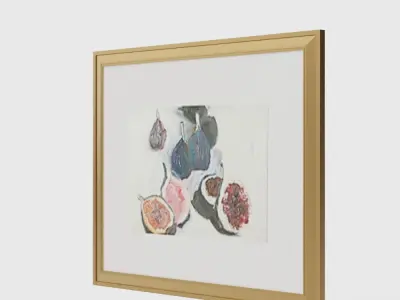 Figs Wall Art 3D model