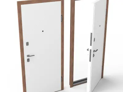 Nunhan Door 3D model