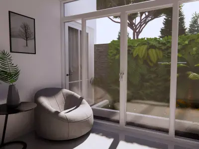3D Modelling House Modern Classic 3D model