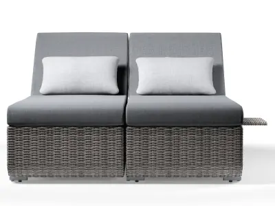 OVE Nadia III Lounger 3D model