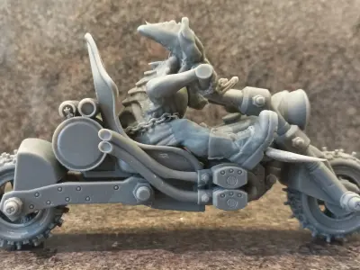 Road Rage RR-002 Mad Max style 3D printable models 3D print model