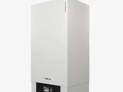Viessmann Vitodens 300-w Low-poly 3D model
