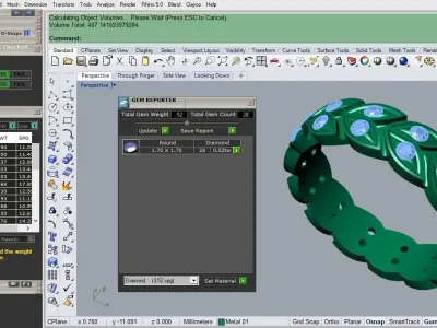 eternity ring 3D print model