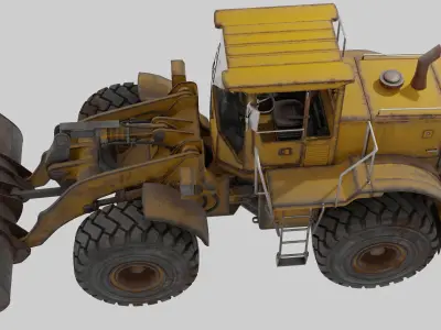 bulldozers 3D model
