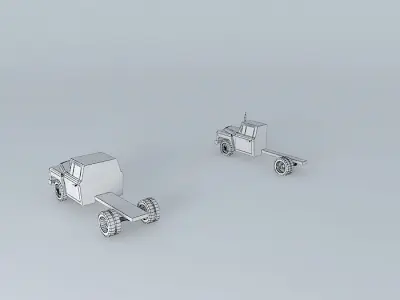 GAZ-53 wannabe Free 3D model
