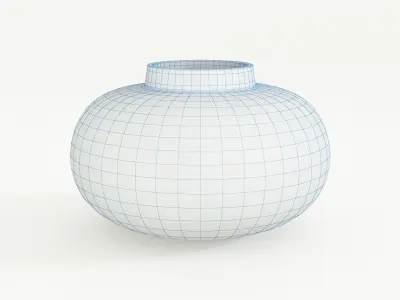 Vintage Grunge Vase 3D model