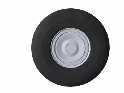 Truck Tyre Low-poly 3D model buy
