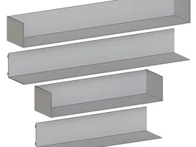 Profil Shelf 3D model