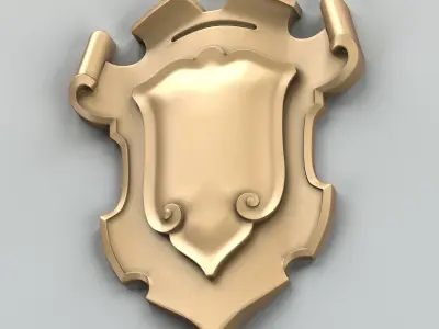 Cartouche 001 3D model