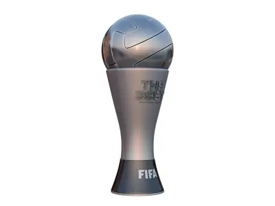 The Best FIFA Football Awards Trophy 3D model