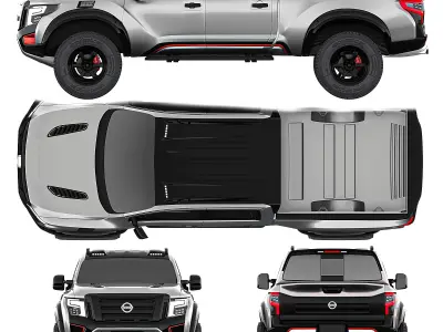 Nissan Titan Warrior 3D model