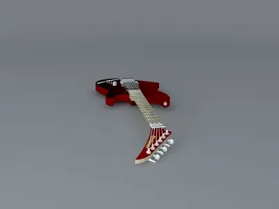 Kramer Striker 600st guitar Free 3D model