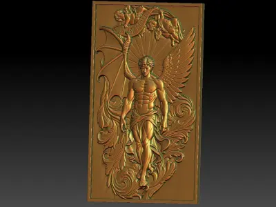 1 Greek mythology CNC Relief Model 3D print model