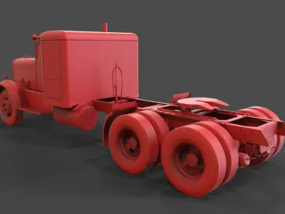 Kenworth 521  3D print model