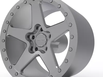 FORGELINE CF1R BEADLOCK WHEEL 3D PRINT MODEL 3D print model
