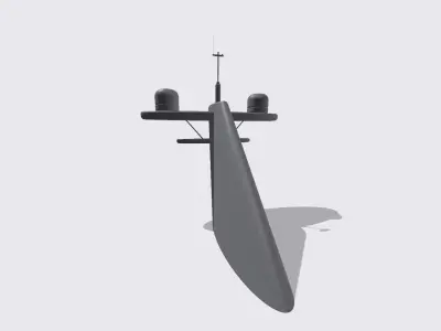 RADAR BOAT YACHT SATELLITARE ANTENNA BARCA 3D model