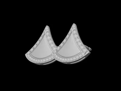 BOUCHERON - DIVAS DREAM - EARRING CLIPS 3D print model