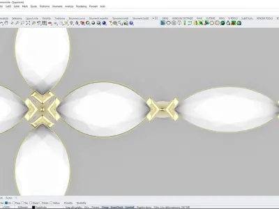 JEWEL CROSS 3D print model