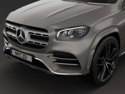 Mercedes-Benz GLS 2020 3D model