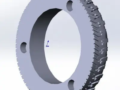 Tires Goodyear Tesla Cybertruck  3D print model