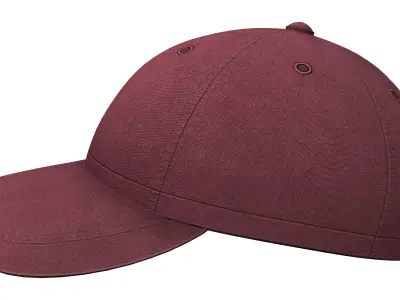 Baseball Cap Low-poly 3D model shop
