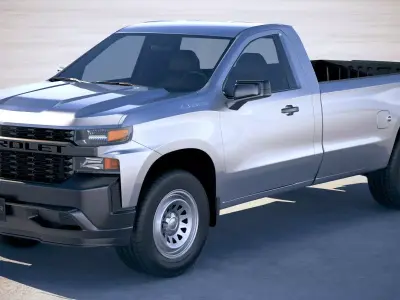 Chevrolet Silverado 1500 WT CG 2019 3D model