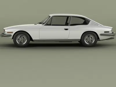 Triumph Stag Fastback prototype 3D model