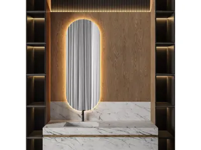 Luxury Bathroom 38 3D model