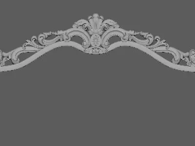 Sofa High quality 3d models for processing on a cnc machine 3D model