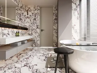 Modern Bathroom 3D Model 3D model