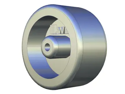 Tesla Cybertruck 1-64 Scale HW Wheel  3D print model