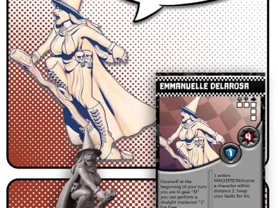 Emmanuelle Delarosa TUSSLE FOR VICTORY 3D print model