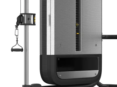 MB430 Dual Adjustable Pulley 3D model