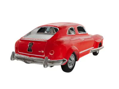 Mercedes Benz 300 SL Low-poly 3D model