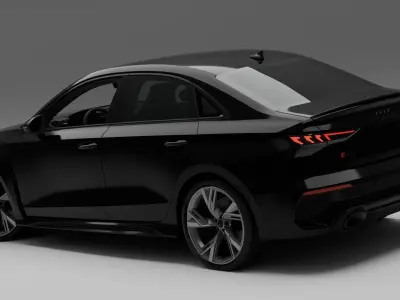 Audi RS3 Sedan  3D model