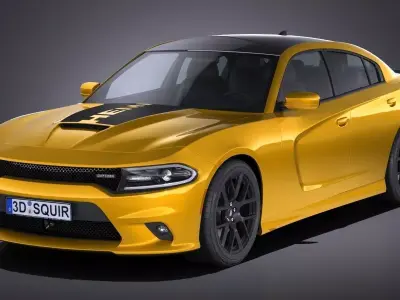 Dodge Charger Daytona 2017 3D model