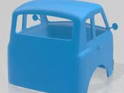 Pegaso II Z 203 1946 Printable Body Cabin Truck 3D print model