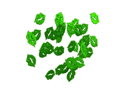 Many Kisses Mark v1 015 3D model