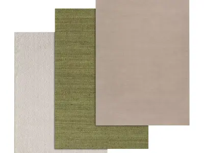 Rug Set 993 3D model