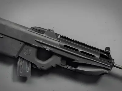F2000 Low-poly 3D model
